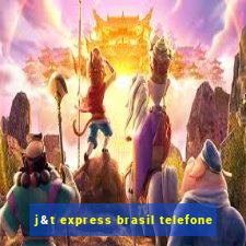 j&t express brasil telefone